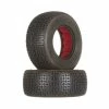 AKA PRODUCTS, INC. 1/10 Cityblock 3 SC Wide Super Soft Front/Rear Tire with Red Inserts (2)