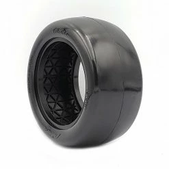 AKA PRODUCTS, INC. 1/10 Slick Rear 2.2 Tires, Ultra Soft with Red Inserts (2): Buggy