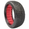 AKA PRODUCTS, INC. 1/8 Scribble Ultra Soft Tires, Red Inserts (2): Buggy