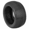 AKA PRODUCTS, INC. 1/8 EVO I-Beam Super Soft Soft Tires, Red Inserts (2): Truggy