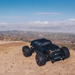 ARRMA 1/10 BIG ROCK 4X4 V3 3S BLX Brushless Monster Truck RTR, Black -RC Cars And Trucks Sales Shop ARA4312V3 A36 HRDN0DBI