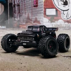 ARRMA 1/8 NOTORIOUS 6S V5 4WD BLX Stunt Truck with Spektrum Firma RTR, Black -RC Cars And Trucks Sales Shop ARA8611V5T1 A03 UB24TRAU