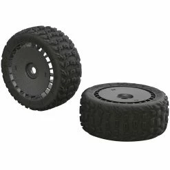 ARRMA 1/8 KATAR T 6S Front/Rear 3.8 Pre-Mounted Tires: Talion (2)