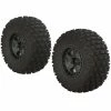 ARRMA 1/10 dBoots Fortress SC 2.2/3.0 Pre-Mounted Tires, 14mm Hex, Black Chrome (2)