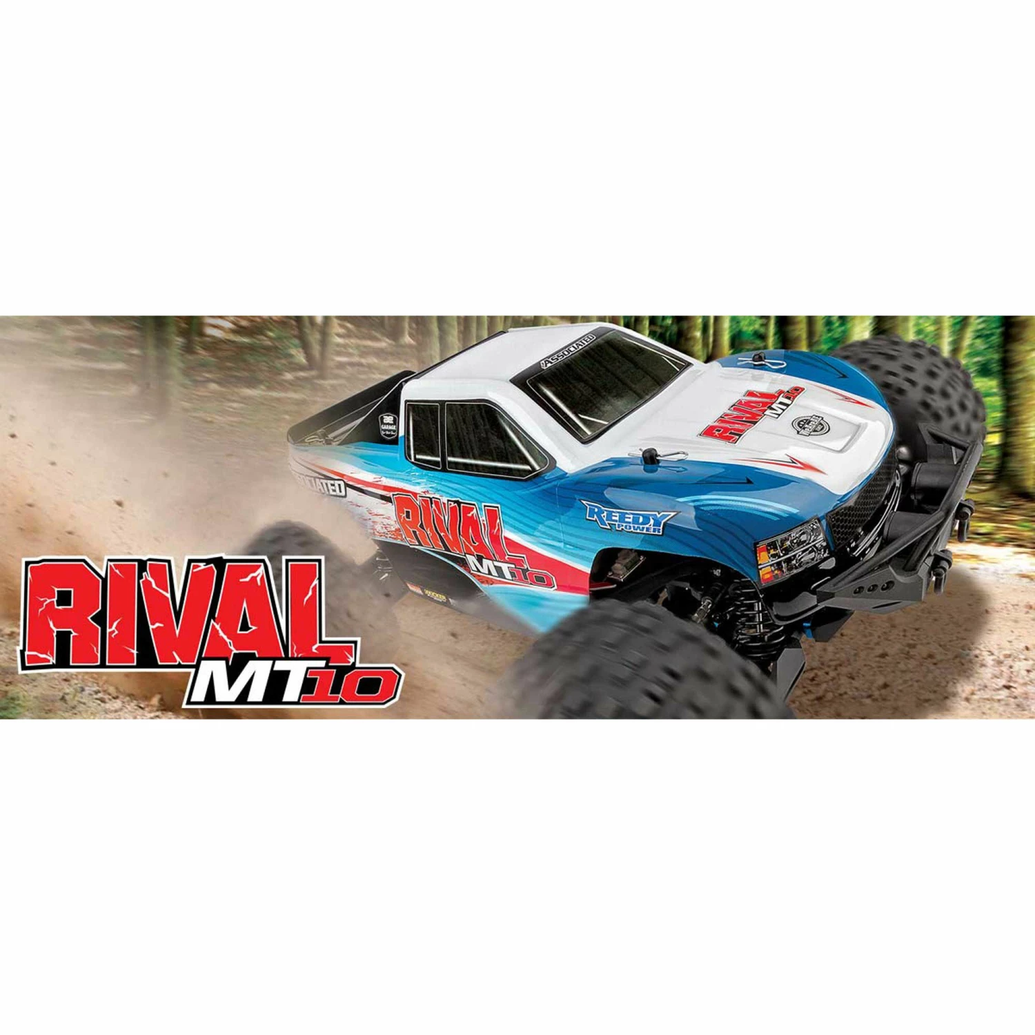 Team Associated 1/10 Rival MT10 4WD Monster Truck Brushless RTR 8 Team Associated 1/10 Rival MT10 4WD Monster Truck Brushless RTR - Image 8