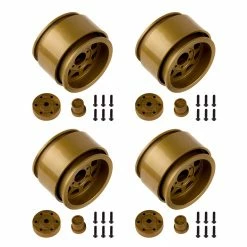 Team Associated Method 701 Trail Series Wheels 1.9", Bronze (4): Enduro
