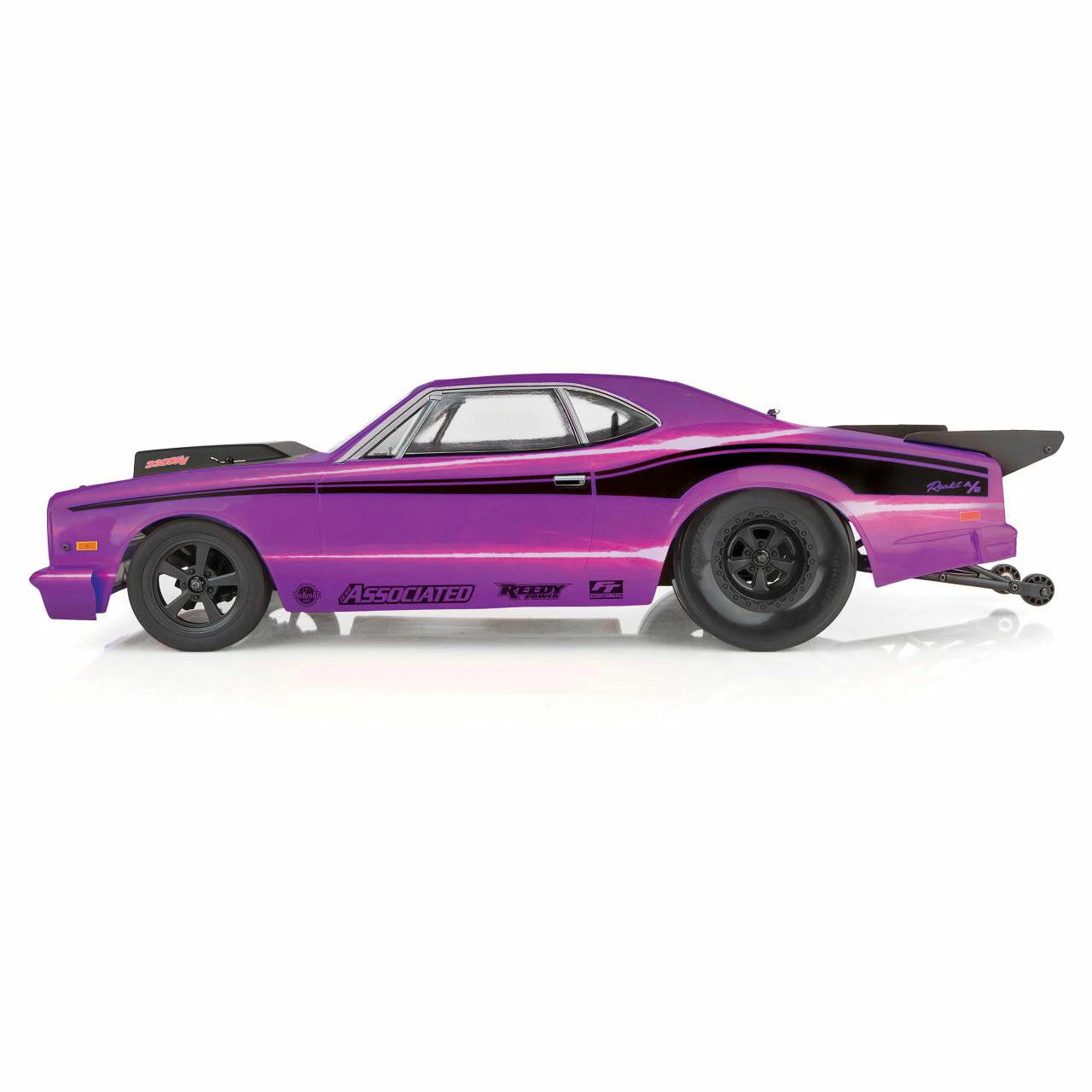 Team Associated 1/10 DR10 2WD Drag Race Car Brushless RTR, Purple 3 Team Associated 1/10 DR10 2WD Drag Race Car Brushless RTR, Purple - Image 3