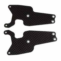 Team Associated Front Lower Suspension Arm Inserts, 1.2mm Carbon Fiber: RC8T3.2
