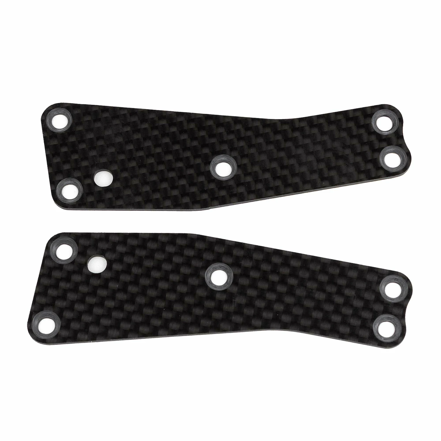 Team Associated Front Upper Suspension Arm Inserts, 1.2mm Carbon Fiber: RC8T3.2 1 Team Associated Front Upper Suspension Arm Inserts, 1.2mm Carbon Fiber: RC8T3.2