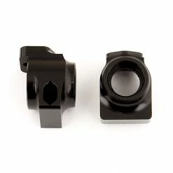 Team Associated Factory Team Aluminum Rear Hubs, Black (2): B64, B64D
