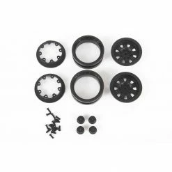 Axial 1.9 Raceline Monster Beadlock Wheels, Black (2)