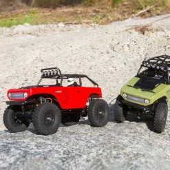 Axial 1/24 SCX24 Deadbolt 4WD Rock Crawler Brushed RTR, Red -RC Cars And Trucks Sales Shop AXI90081T1 A11 JHWTGUOK