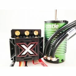 Castle Creations 1/8 Mamba Monster X ESC/1515-2200KV Sensored Brushless Motor Combo: 6.5mm Bullet