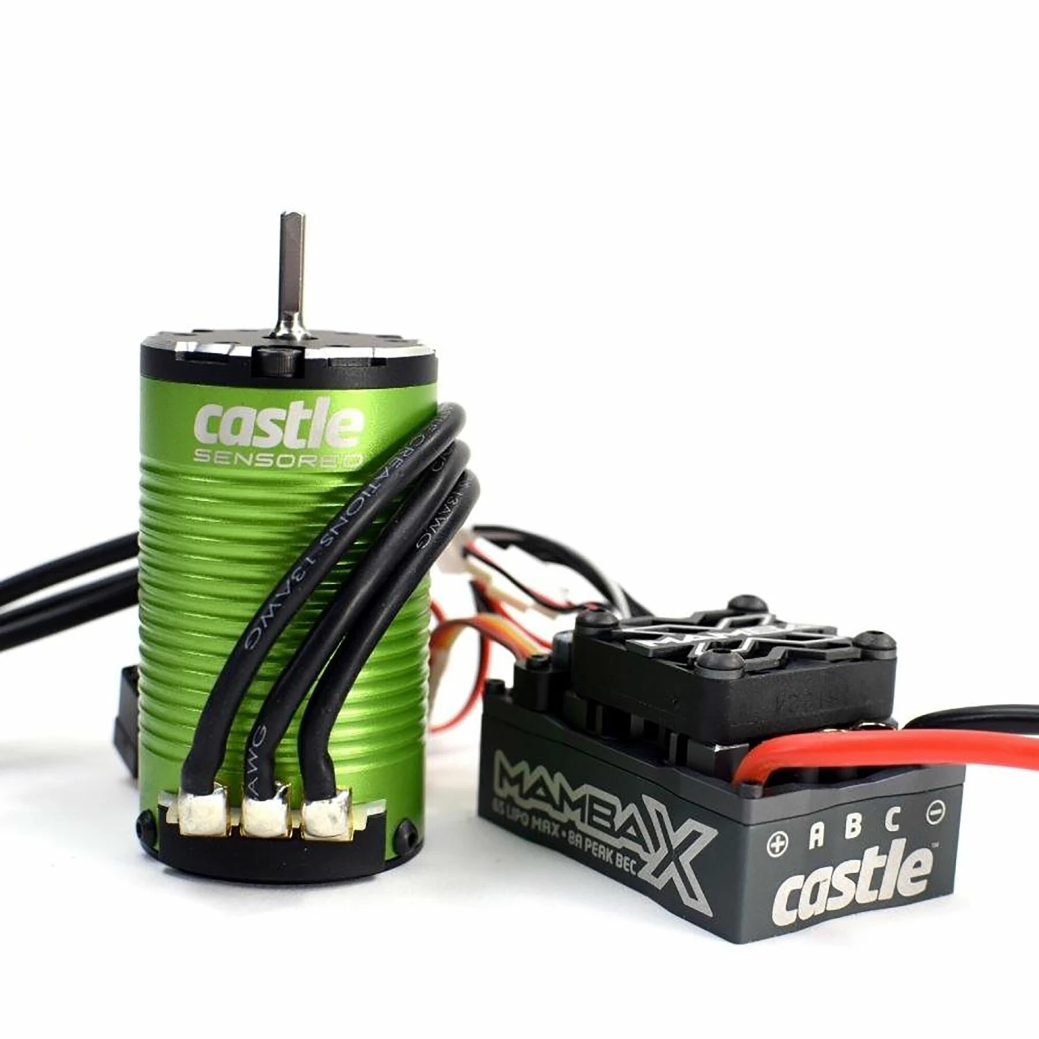Castle Creations MAMBA X SCT Brushless ESC / 1412-3200Kv Sensored Motor Combo 1 Castle Creations MAMBA X SCT Brushless ESC / 1412-3200Kv Sensored Motor Combo