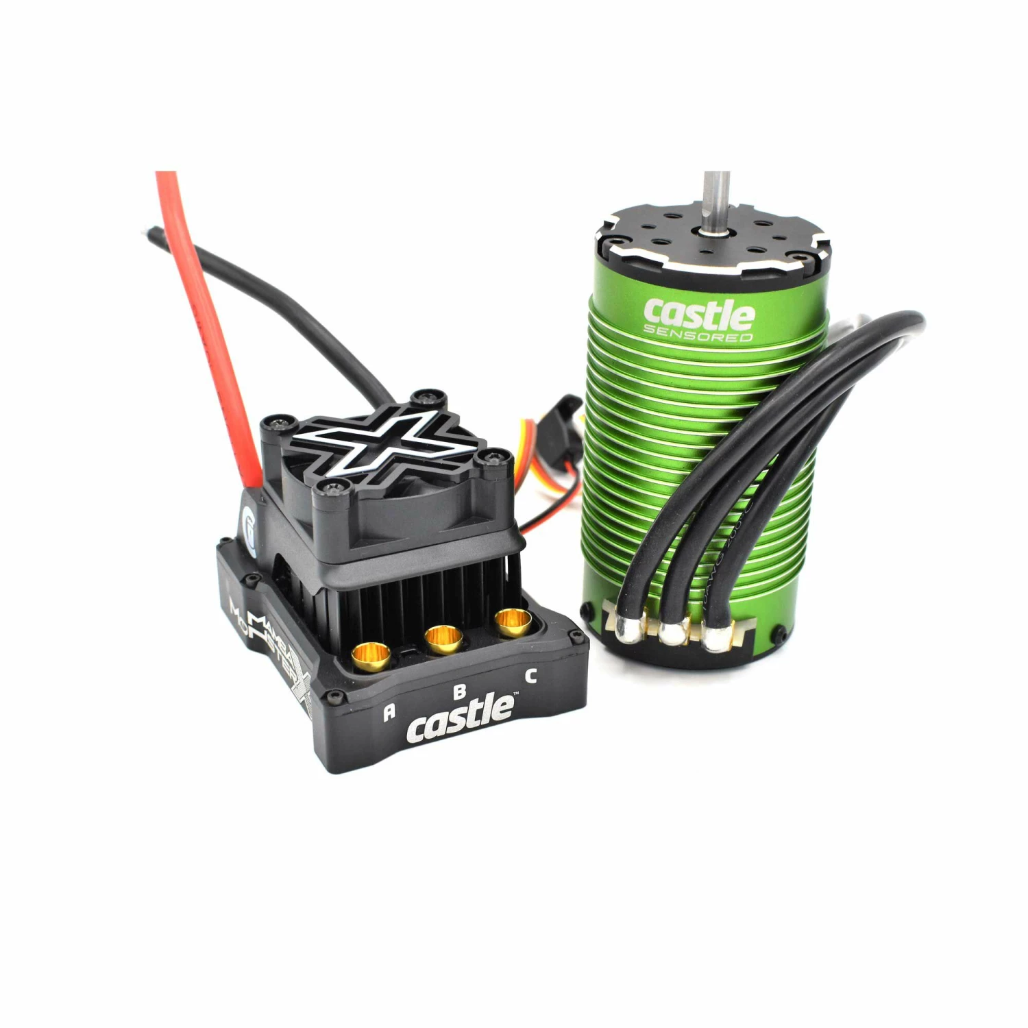 Castle Creations 1/6 Mamba Monster X Brushless ESC / 1717-1650Kv Sensored Motor Combo 1 Castle Creations 1/6 Mamba Monster X Brushless ESC / 1717-1650Kv Sensored Motor Combo