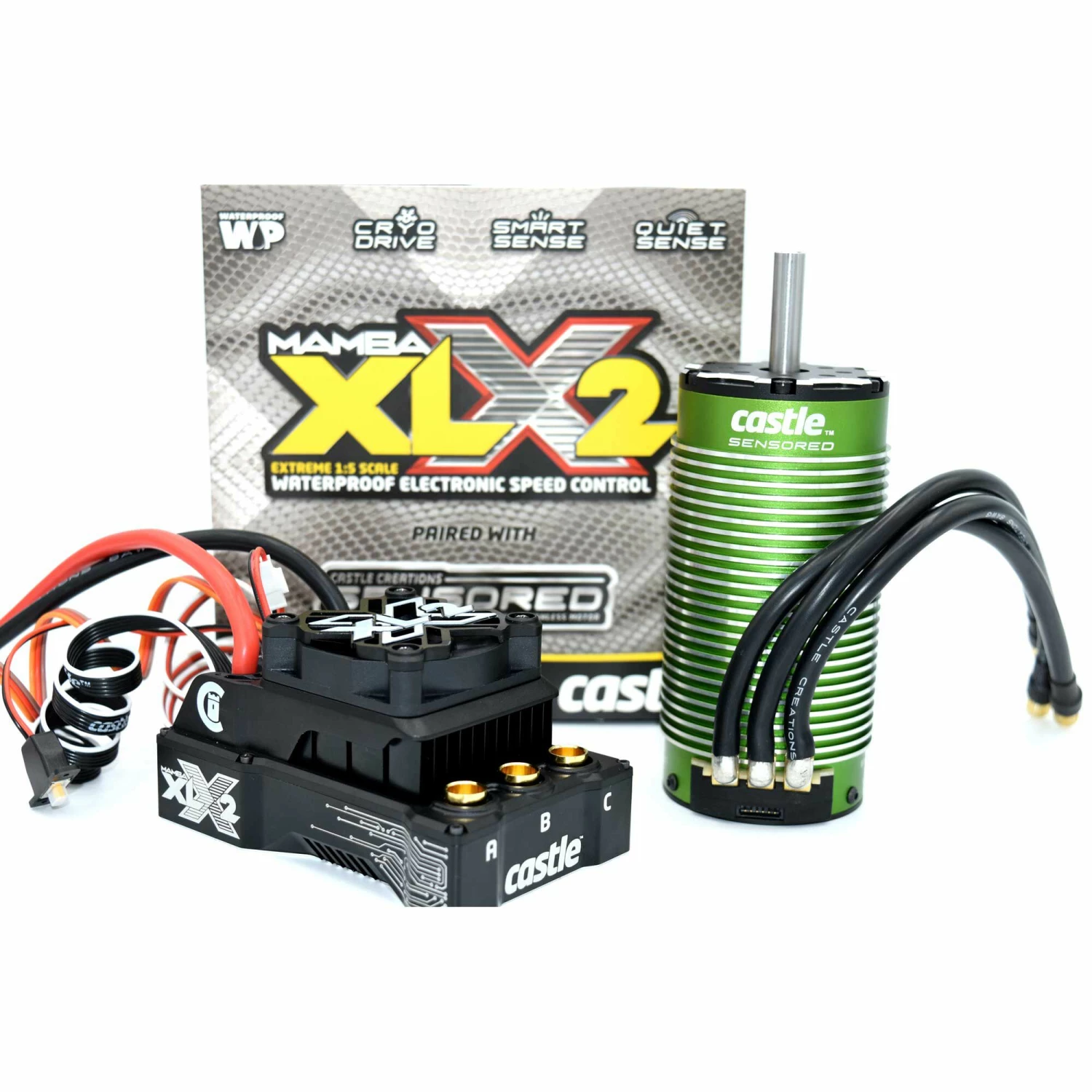 Castle Creations 1/5 Mamba XLX 2 Brushless ESC / 800Kv Motor Combo 1 Castle Creations 1/5 Mamba XLX 2 Brushless ESC / 800Kv Motor Combo
