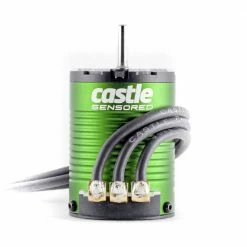 Castle Creations 1/10 4-Pole Sensored Brushless Motor, 1406-4600Kv: 4mm Bullet