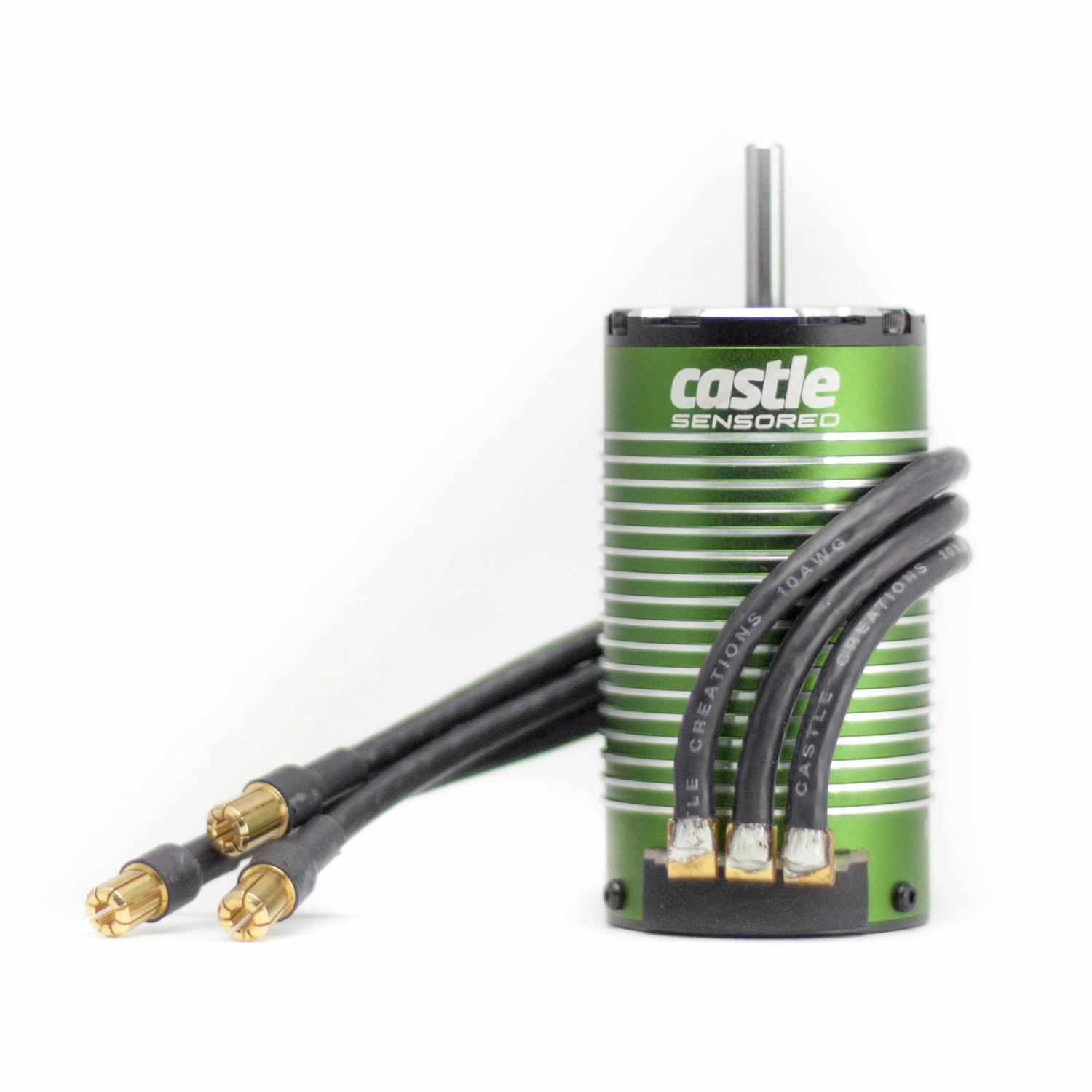 Castle Creations 1/8 4-Pole Sensored Brushless Motor, 1515-2200Kv: 4mm Bullet 1 Castle Creations 1/8 4-Pole Sensored Brushless Motor, 1515-2200Kv: 4mm Bullet
