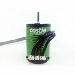 Castle Creations 1/10 4-Pole Sensored Brushless Motor, 1410-3800Kv: 4mm Bullet