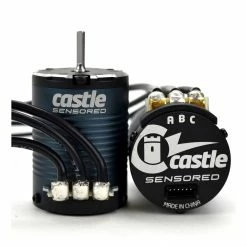Castle Creations 1/10 4-Pole Sensored Brushless Motor, 1406-2280Kv: 4mm Bullet