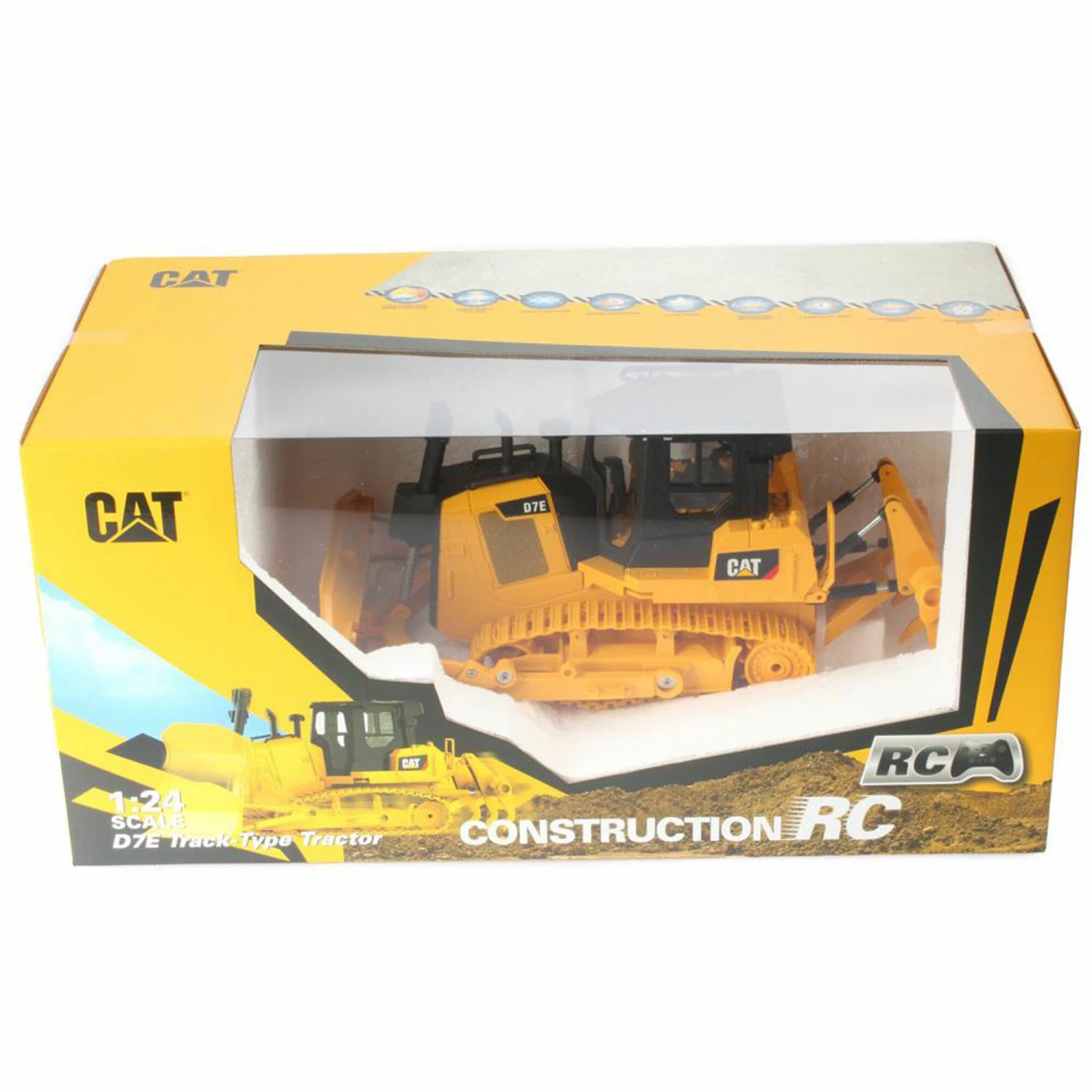 DCM/Racemasters 1/24 RC Caterpillar D7E Bulldozer 4 DCM/Racemasters 1/24 RC Caterpillar D7E Bulldozer - Image 4