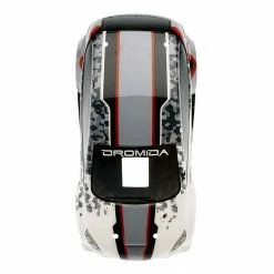 Dromida Body with Decals, Gray/Red: Rally Car FPV -RC Cars And Trucks Sales Shop DIDC1206 A2 ADW10JDW