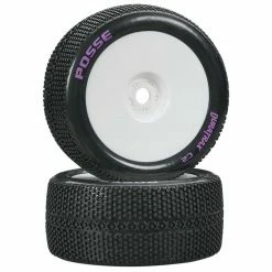 Duratrax Posse 1/8 Mounted C2 Truggy Tires (2)