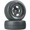 Duratrax Posse SC C2 Mounted Tires, Rear Slash (2)