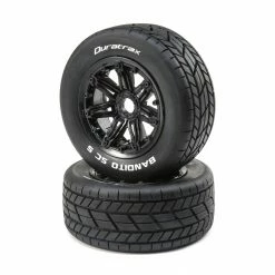 Duratrax Bandito 1/5 SC Sport Mounted Black Tires (2)
