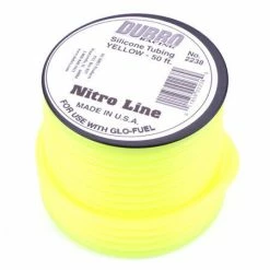 Dubro Products Silicone 50' Fuel Tubing, Yellow