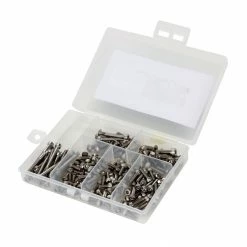 Dynamite Stainless Steel Screw Set: Traxxas Stampede 4X4