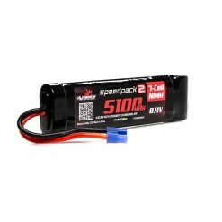 Dynamite 8.4V 5100mAh 7-Cell Speedpack2 Flat NiMH Battery: EC3