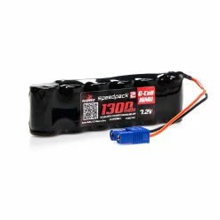 Dynamite Speedpack2 7.2V 1300mAh 6C NiMH, 2/3A Flat, EC3
