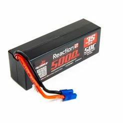 Dynamite 11.1V 5000mAh 3S 50C Reaction 2.0 Hardcase LiPo Battery: EC3