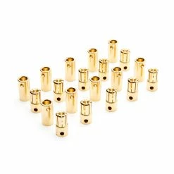 Dynamite Connector: Gold Bullet Set, 6.5mm (10)