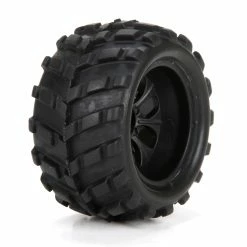 ECX Front/Rear Premount Tire (2): 1/24 4WD Ruckus