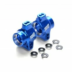 EXOTEK RACING LLC Rear RC Hub Set, 7075 Alloy: Team Associated DR10