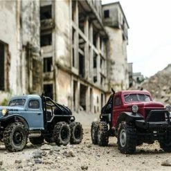 FMS 1/18 Atlas 6WD Brushed Crawler RTR, Red -RC Cars And Trucks Sales Shop FMMROC002T1 A10 DE4MECVR