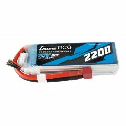 Gens Ace 11.1V 2200mAh 3S 60C LiPo: EC3