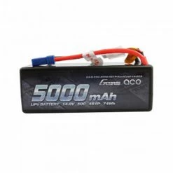 Gens Ace 14.8V 5000 Capacity 4S Voltage 50C LiPo, EC5