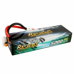 Gens Ace 7.4V 5200mAh 35C 2S HardCase LiPo Battery: EC3, Deans, XT60
