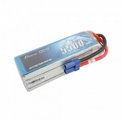 Gens Ace 14.8V 5500 Capacity 4S Voltage 60C LiPo, EC5