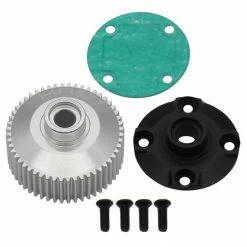 Hot Racing Hard Anodized Aluminum Differential Case: DR10