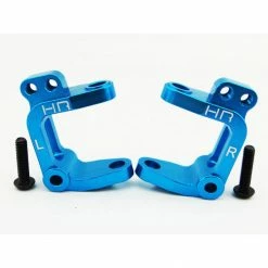 Hot Racing Aluminum Caster Blocks (Blue): ECX 2wd