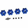 Hot Racing Aluminum 17mm Splined Hubs: Traxxas Maxx