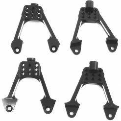 Hot Racing Aluminum Front & Rear Adjustable Shock Towers: Axial SCX10 II