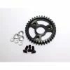 Hot Racing Steel Spur Gear 36T 1.0 Mod, Silver: Traxxas