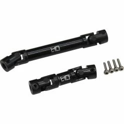 Hot Racing Steel Center Driveshaft (L/S): SCX24 Deadbolt