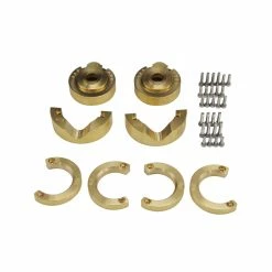 Hot Racing Ultimate Brass weight Knuckle portal Cover: Traxxas TRX-4