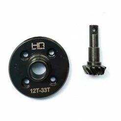 Hot Racing Steel Helical Diff Ring Pinion Overdrive: Traxxas TRX-4